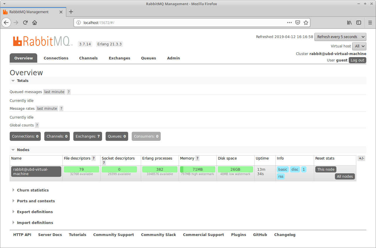 Basics of messaging with RabbitMQ Tutorials