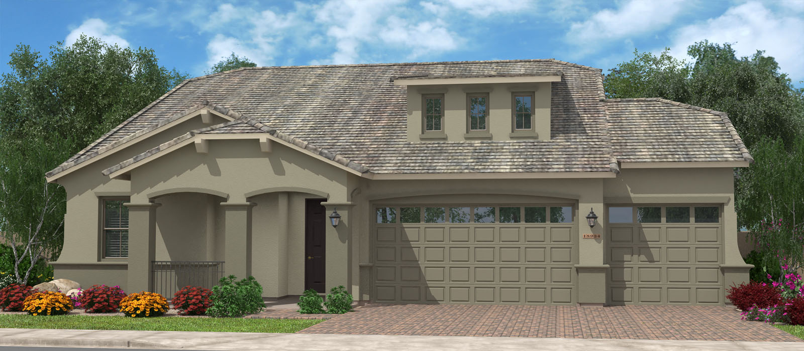 Rockaway Super Garage w/Loft Sonoma Coast at Promenade by Fulton Homes