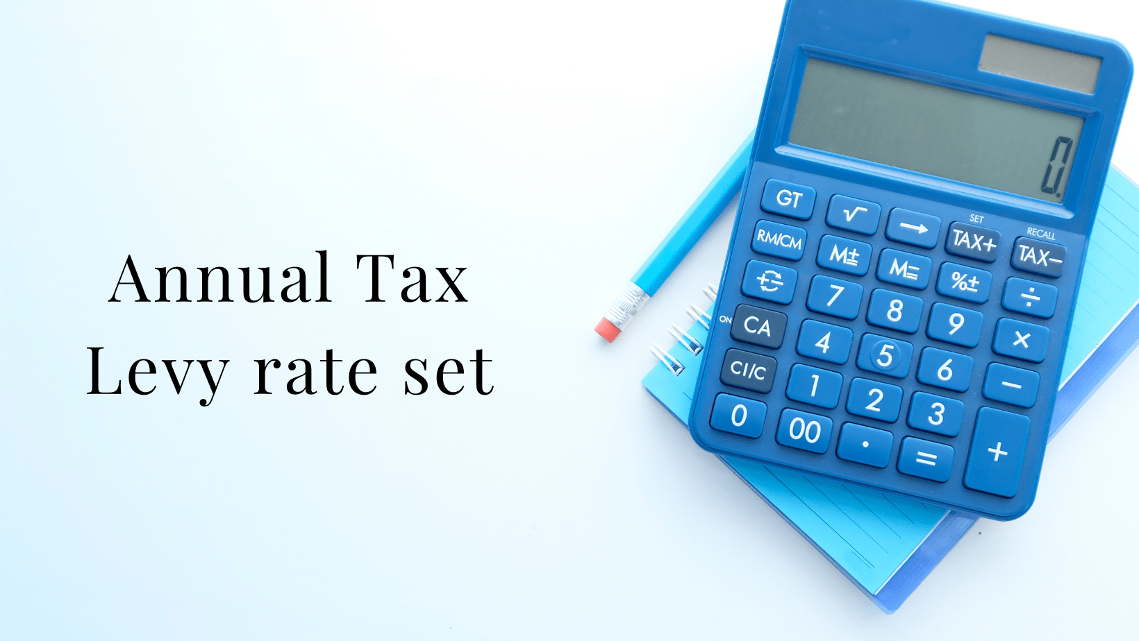 Annual levy rate sees no change City of Fulton