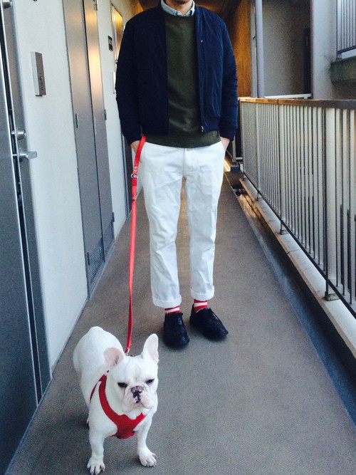 メンズきれいめ 白パンツコーデ まとめ14選 ホワイトパンツ 秋冬ジャケット Fululuri