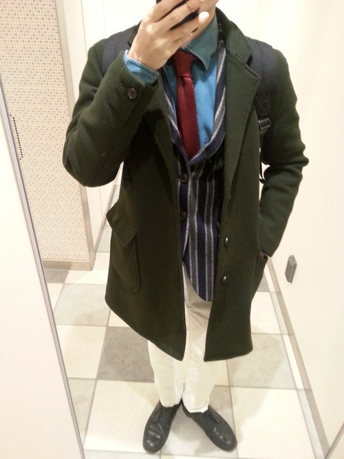 メンズきれいめ【白パンツコーデ】まとめ14選！ホワイトパンツ×秋冬 