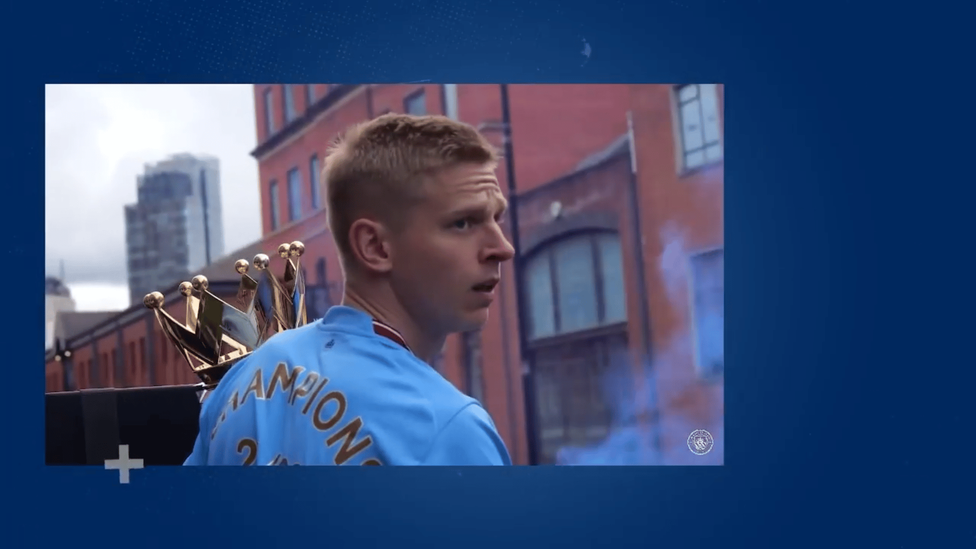 Video Zinchenko verabschiedet sich emotional von ManCity