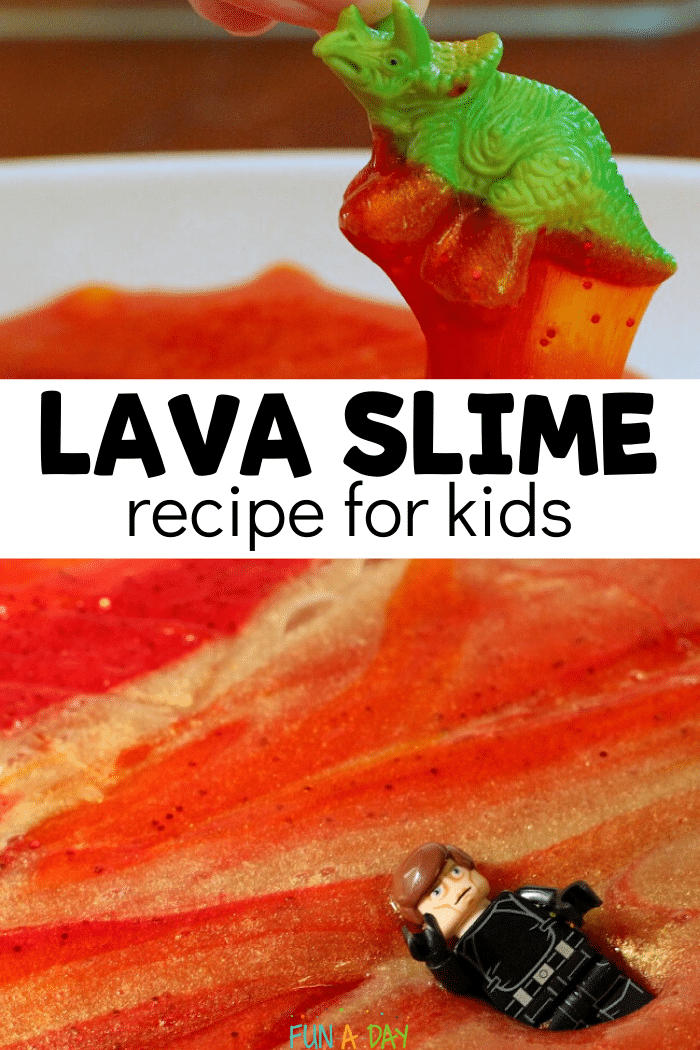 Lava Slime Perfect for Lego Star Wars or Dinosaur Play FunADay!