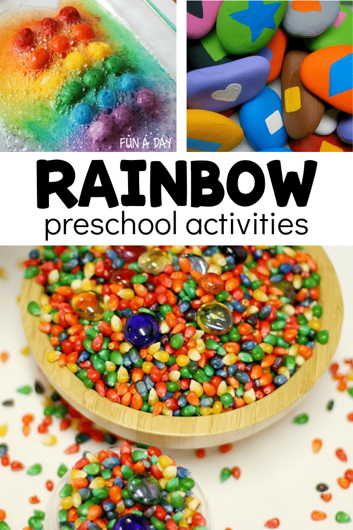 Rainbow Activities for Colorful Learning and Play FunADay!