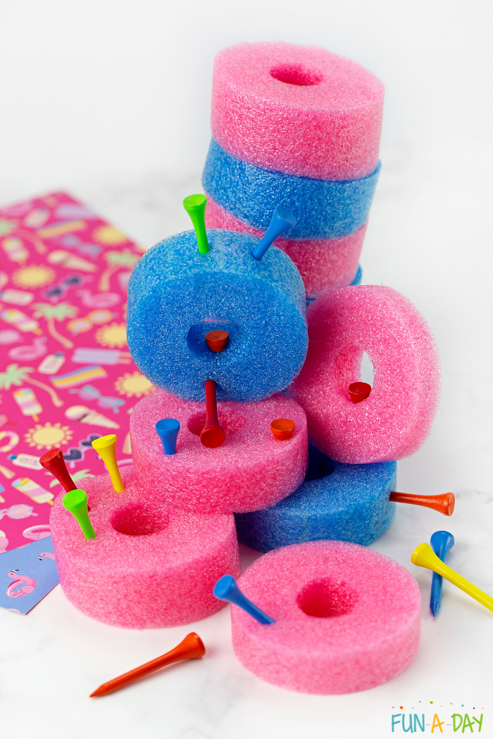 Pool Noodle Crafts And Activities for Kids FunADay!