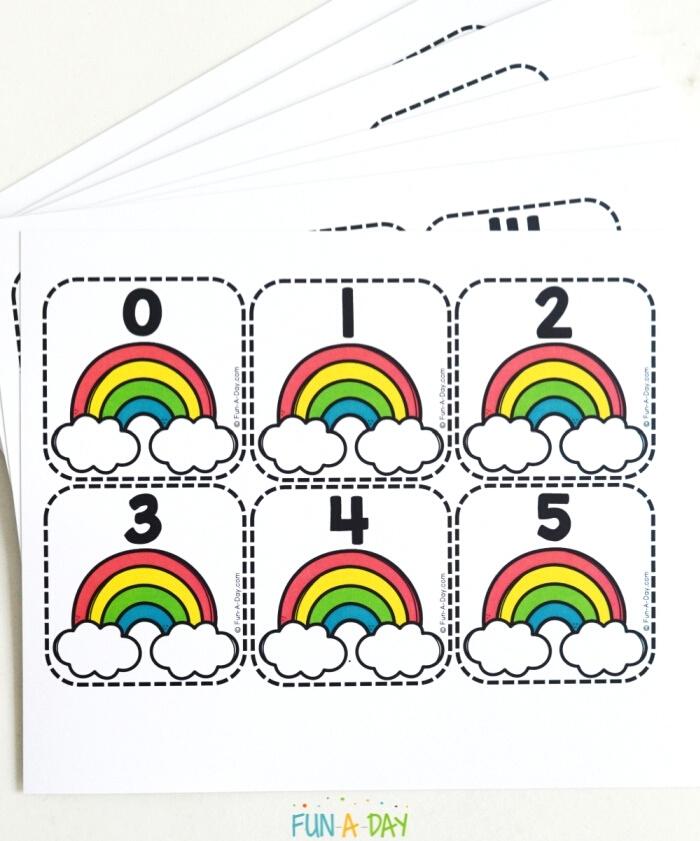 Spring Calendar Numbers Free Printable FunADay!