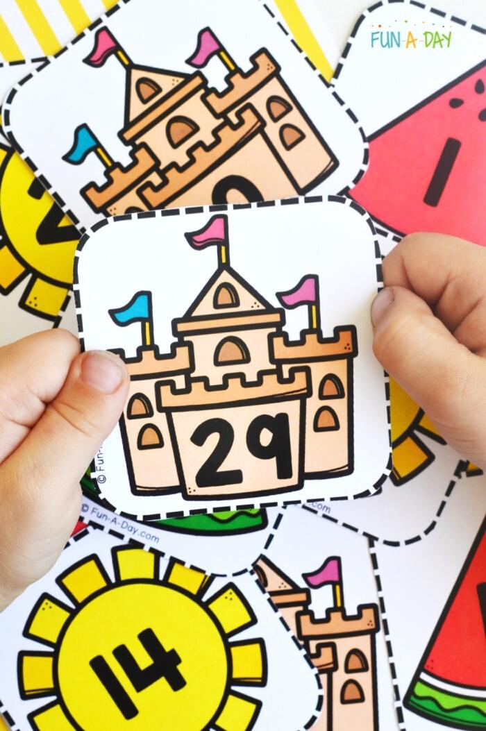 Free Printable Summer Calendar Numbers FunADay! Free Printable Summer Calendar Numbers FunADay!