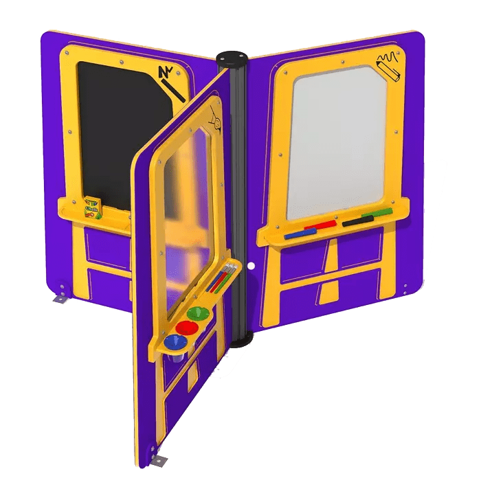 Art Activity Station Play Panel Outdoor Play Equipment