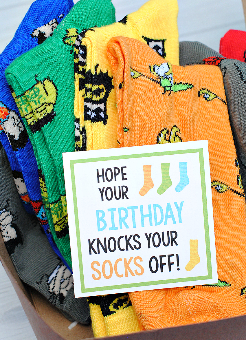 Knock Your Socks Off Gift Idea FunSquared