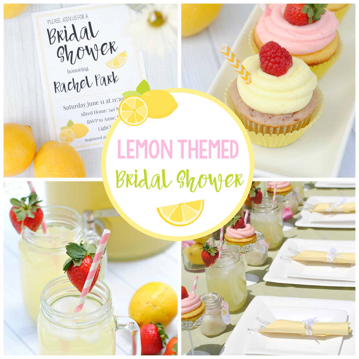 Lemon Themed Summer Bridal Shower FunSquared