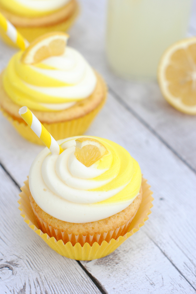 Lemonade Cupcakes FunSquared