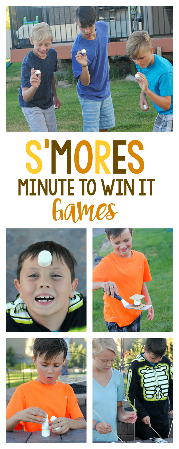 Fun Barbecue Party Game IdeasS'mores Minute to Win It Games FunSquared