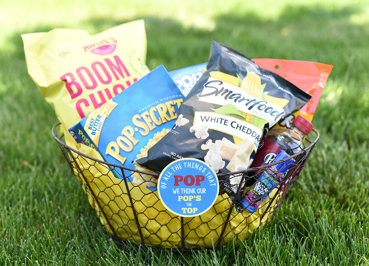 DIY Father's Day Basket Ideas Pop Themed FunSquared