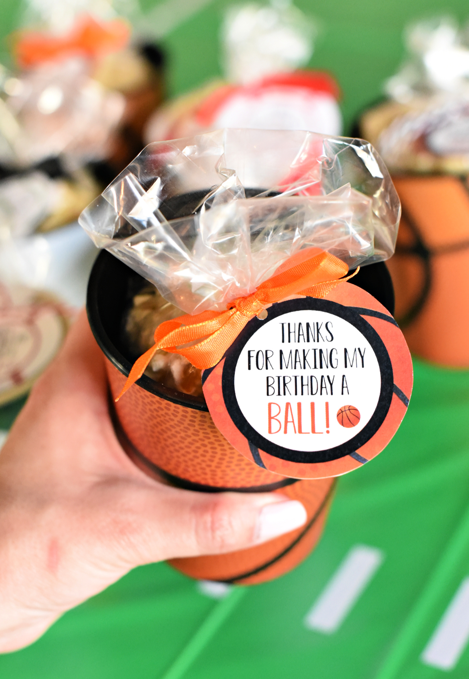 Sports Themed Party Favors & Tags FunSquared