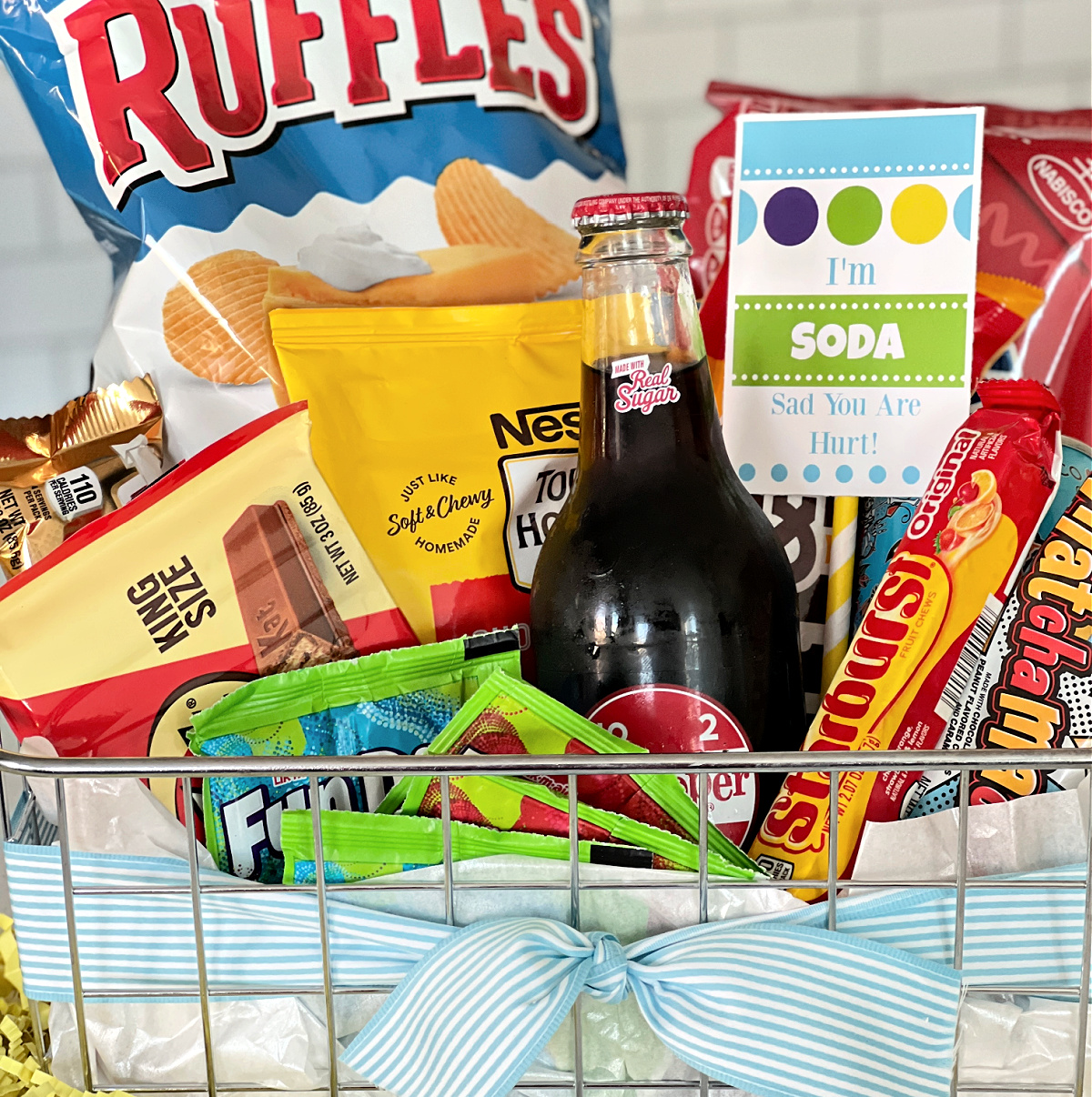 Fun and Simple Get Well Soon Gift Basket FunSquared