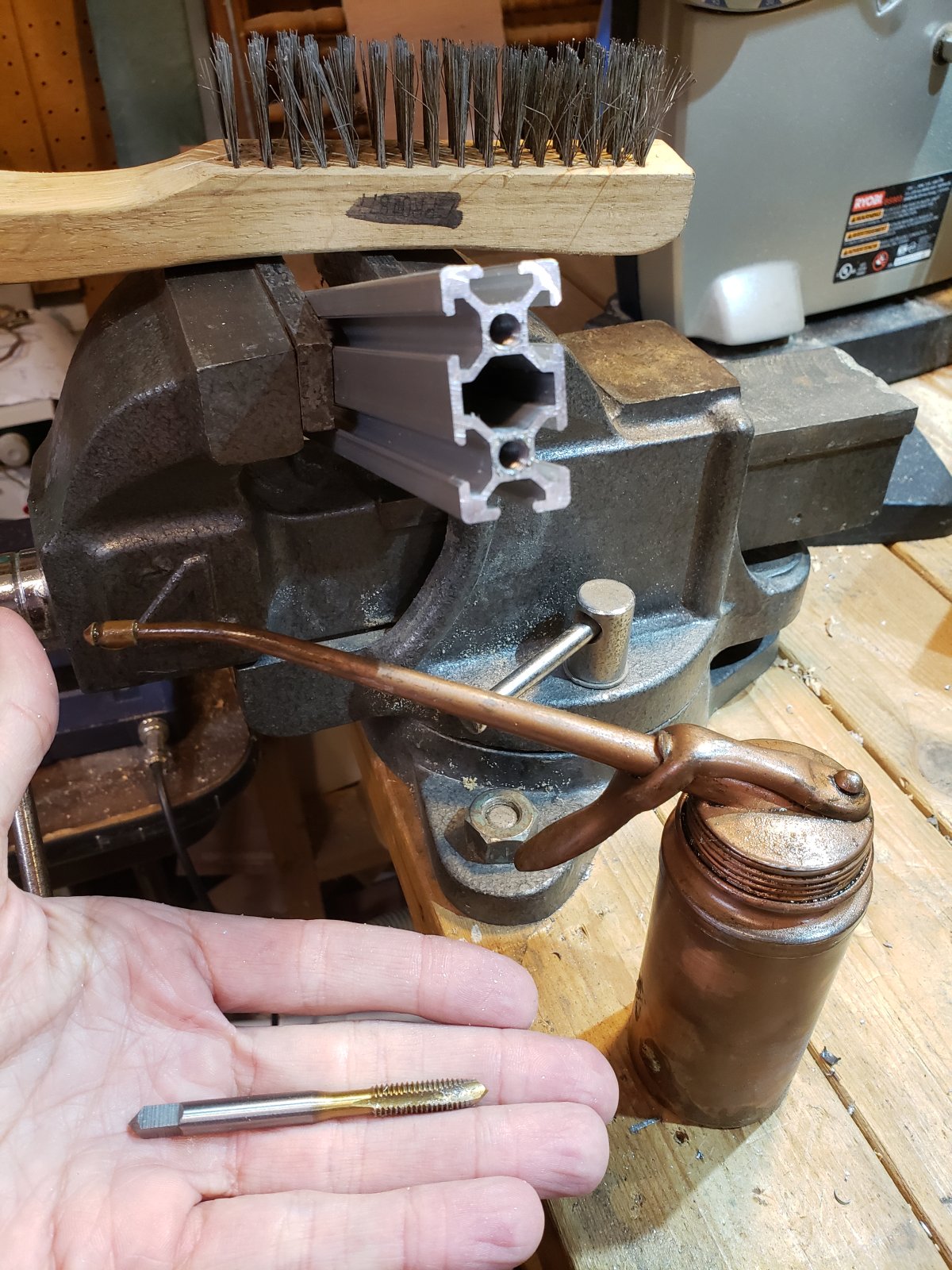 Tapping Aluminum Our projects