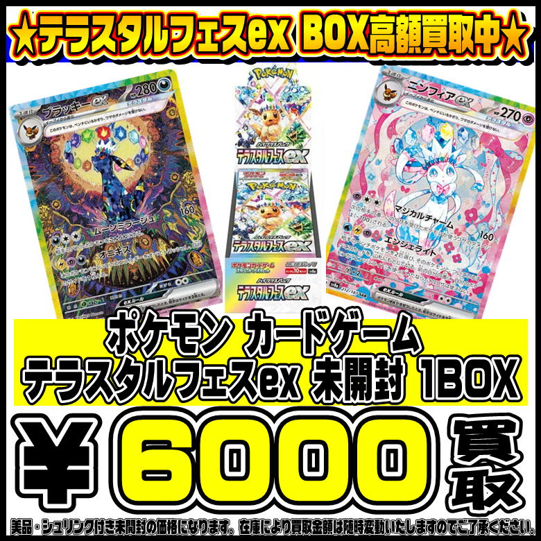 即購入可☆ テラスタルフェス 2BOX 未開封 シュリンク付き 早い者勝ちです❗️ 2025年最新】テラスタルフェス boxの人気アイテム - メルカリ