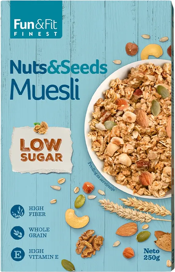 Muesli with kernel fruits Fun&Fit