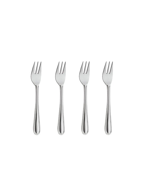 PEARL 4 Cake Forks on Hanging cards Fun A Table