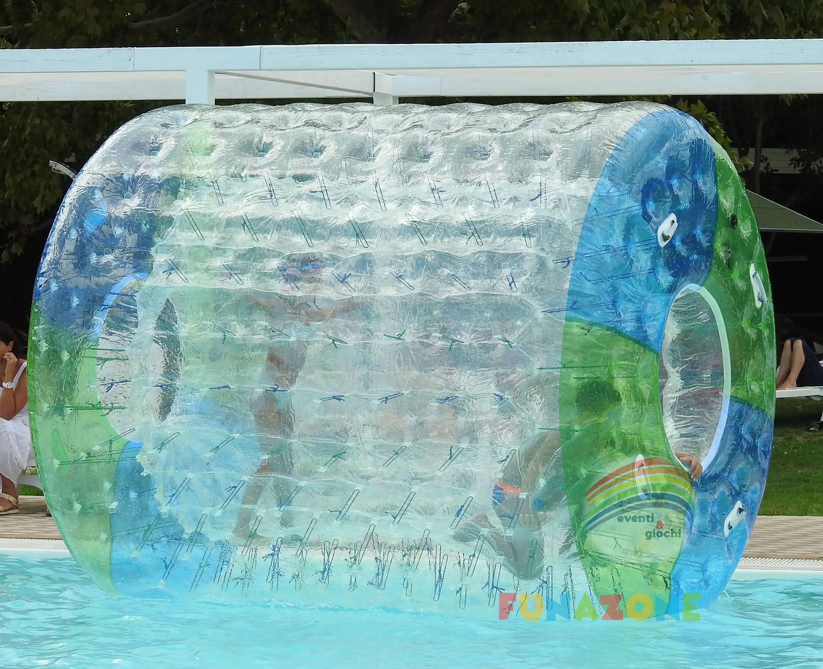 Big water roller TPU orange / blue Funazone