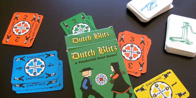 Dutch Blitz, a Fast Paced Card Game Fun Board Games