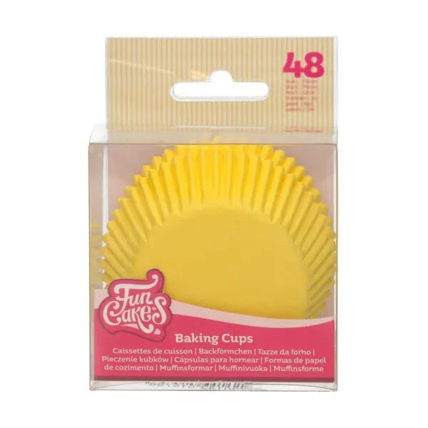 Baking Cups Yellow FunCakes