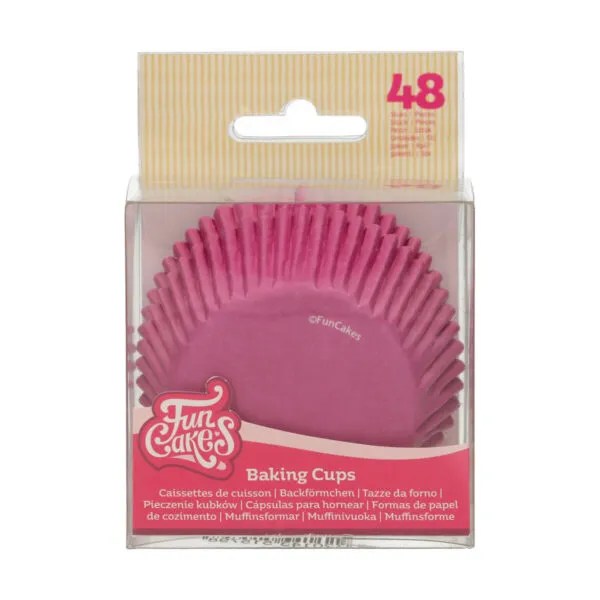 Baking Cups Pink FunCakes