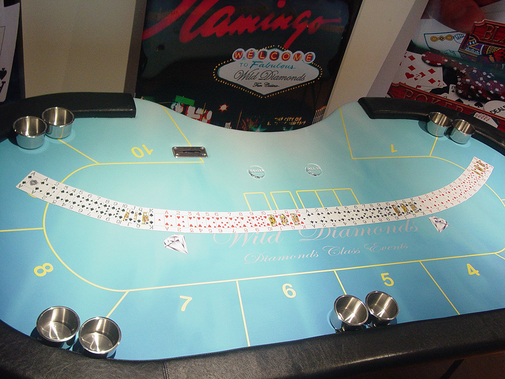 Poker Table and cards Best Fun Casino Parties in Brisbane & S.E