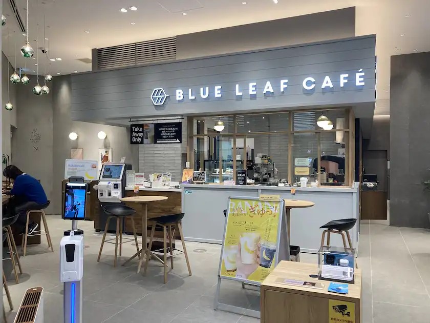 BLUE LEAF CAFÉ 名古屋タカシマヤゲートタワーモール Nagoya explorers