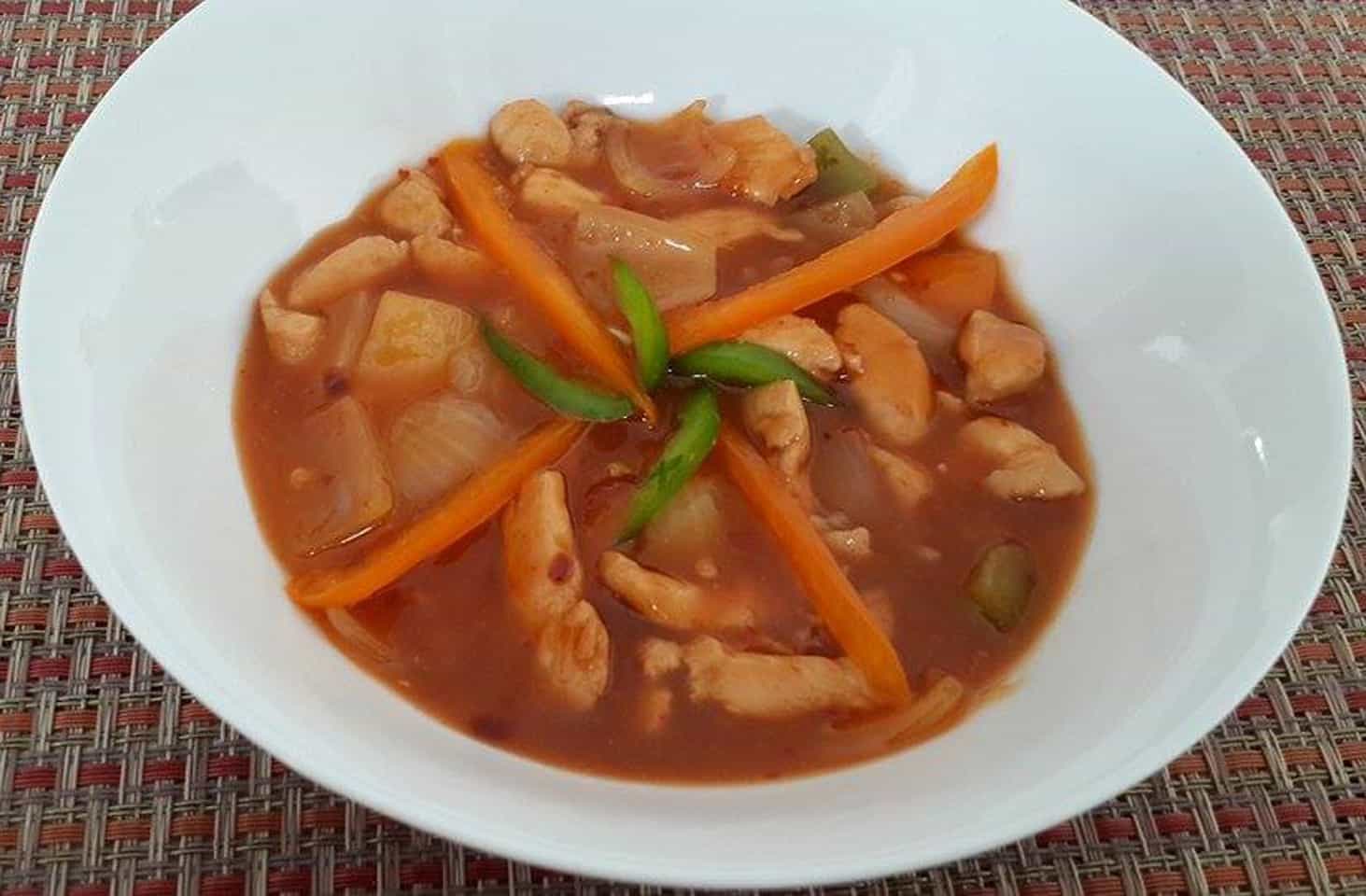 Chicken sweet and sour gravy Fun Cooking