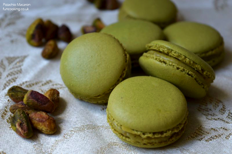 Pistachio Macarons Fun Cooking