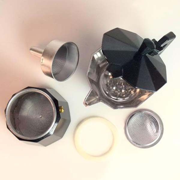 Stovetop Espresso Maker Black Function Junction