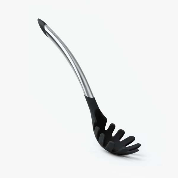 Silicone Spaghetti Spoon Black Function Junction