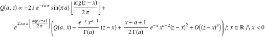 Regularized gamma function Series representations