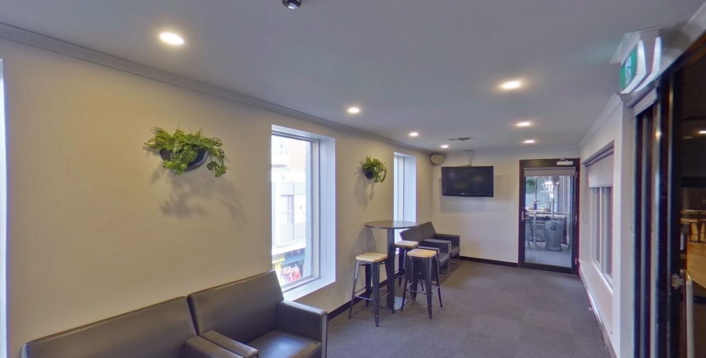 Sporting Globe Lounge Bar Function Room, Geelong Function View