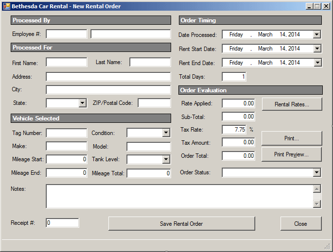 XPath Sample Application Bethesda Car Rental