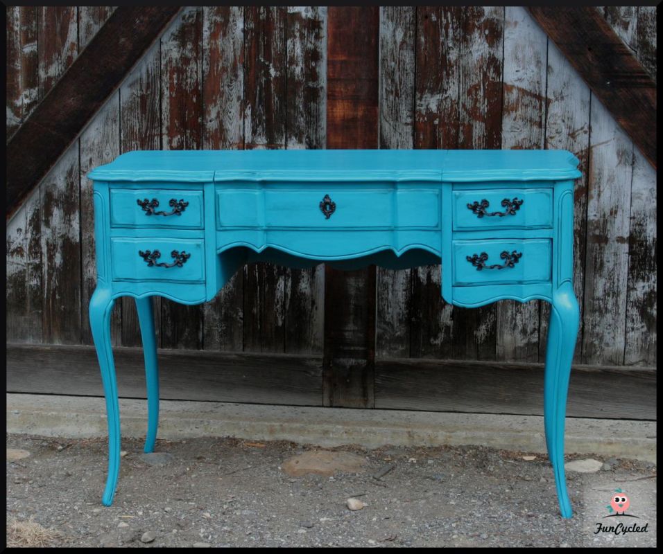 French Provincial Vanity Makeover FunCycled