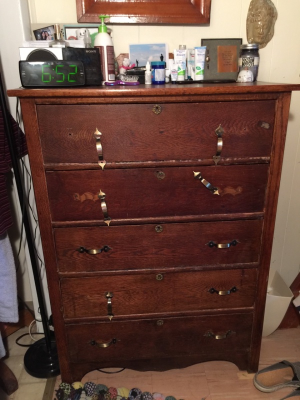 How to Make an Oak Gradient Dresser Tuesday’s Treasures FunCycled