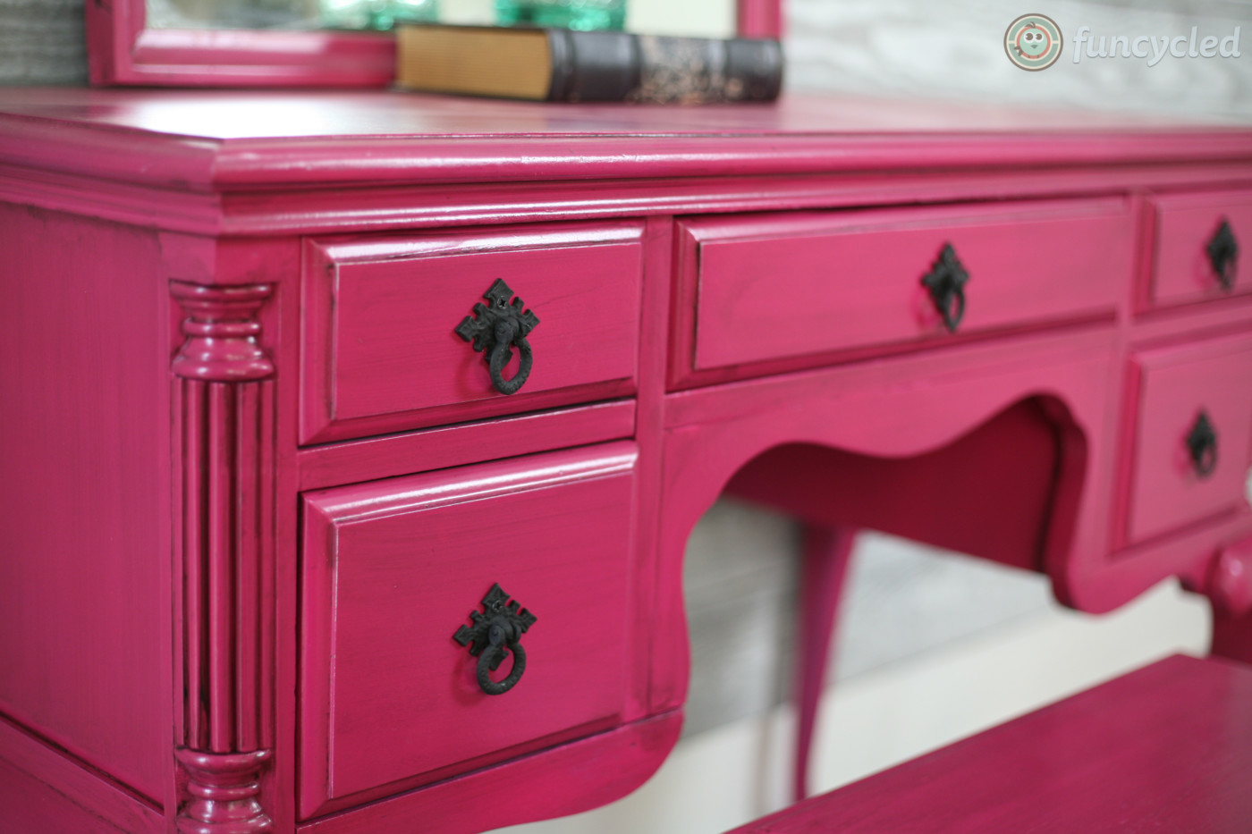 Hot Pink Vanity for the Vanguard Designer Showhouse Tuesday's