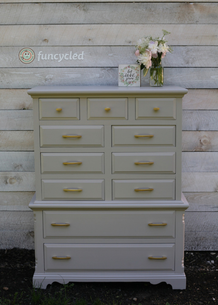 Gray Nursery Dresser Set Tuesday’s Treasures FunCycled