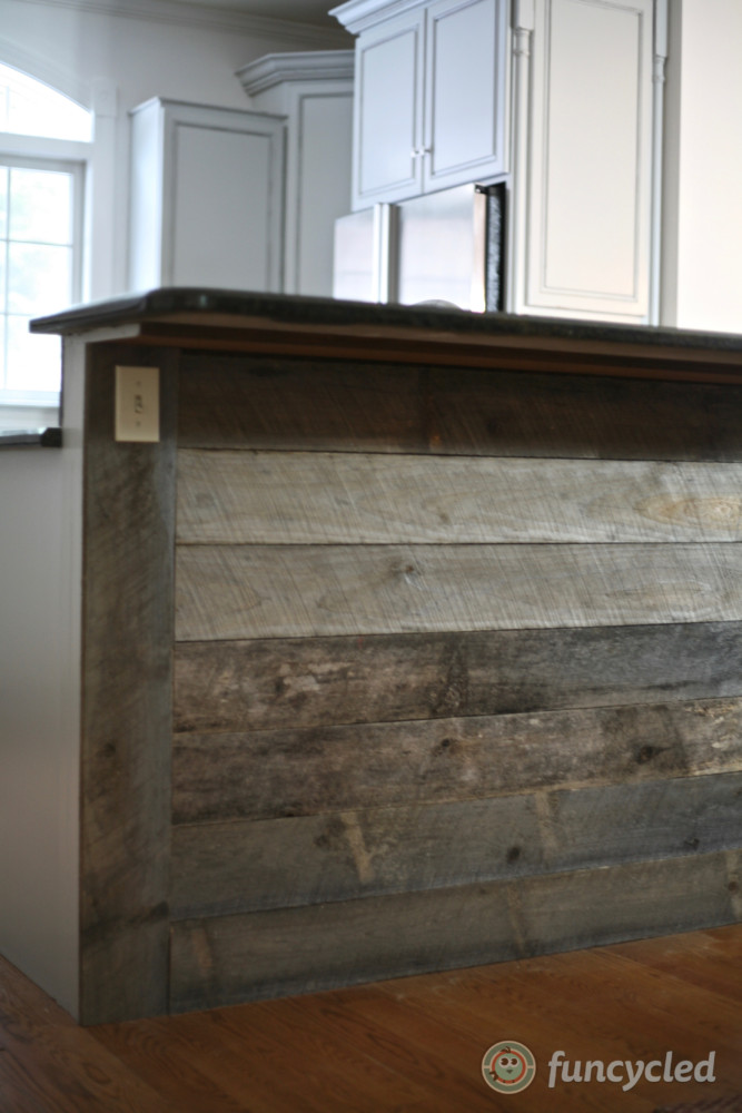 Gray Distressed Kitchen FunCycled