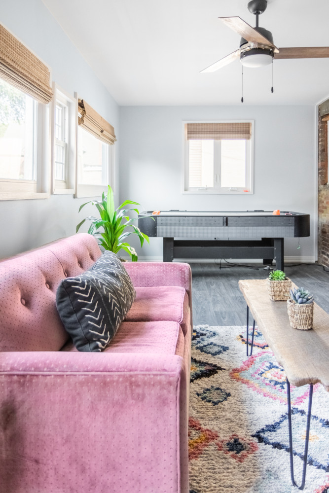 Game Room Remodel FunCycled Stays Airbnb FunCycled