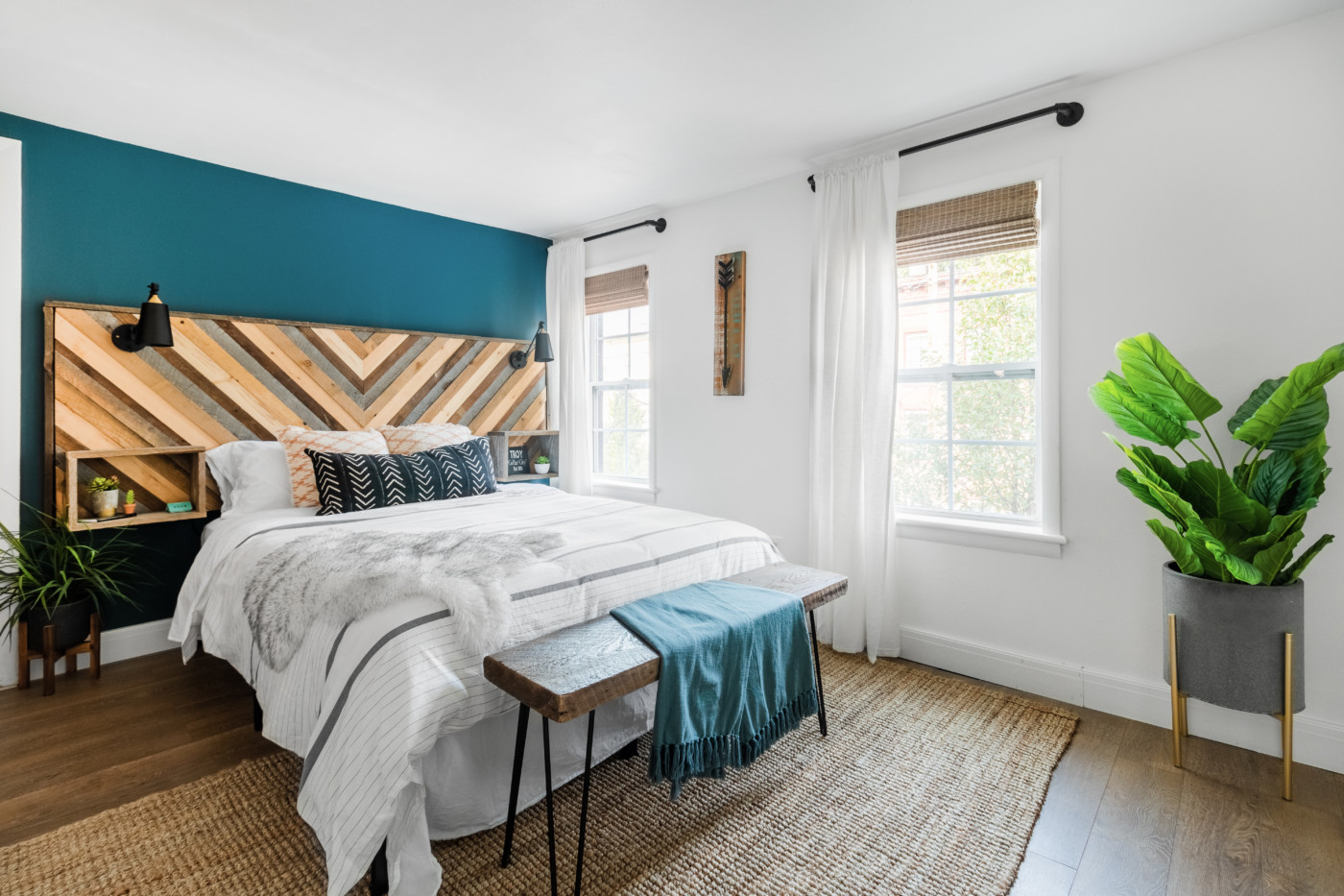 FunCycled Stays Airbnb Master Bedroom Makeover FunCycled