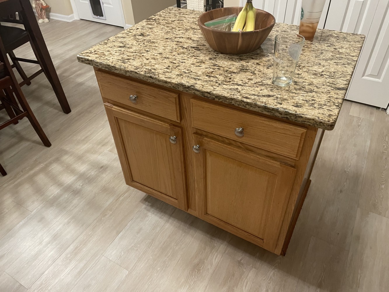 Delray Gray Painted Oak Kitchen FunCycled