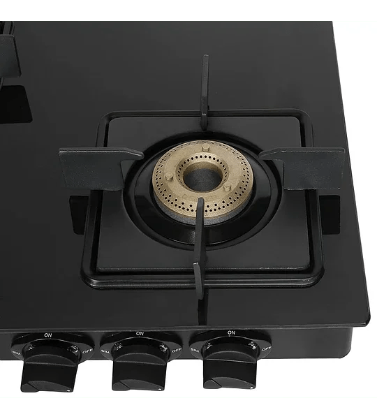 Faber Gas stove 3 burner glass cooktop (HOB COOKTOP LAZER 3BB BK