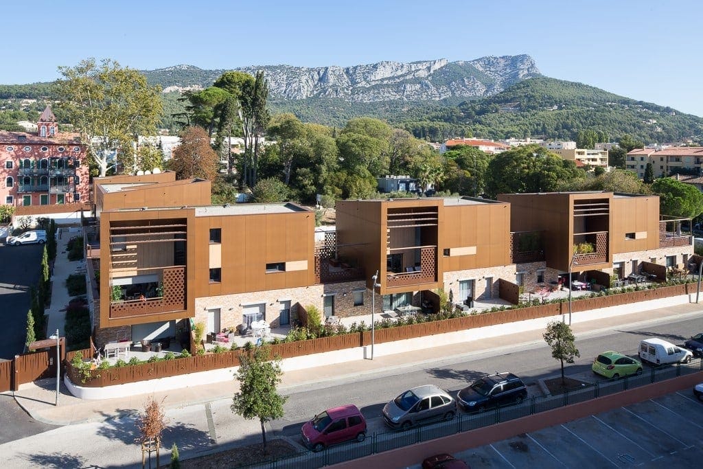 The Lofts of La Baume in France Fundermax