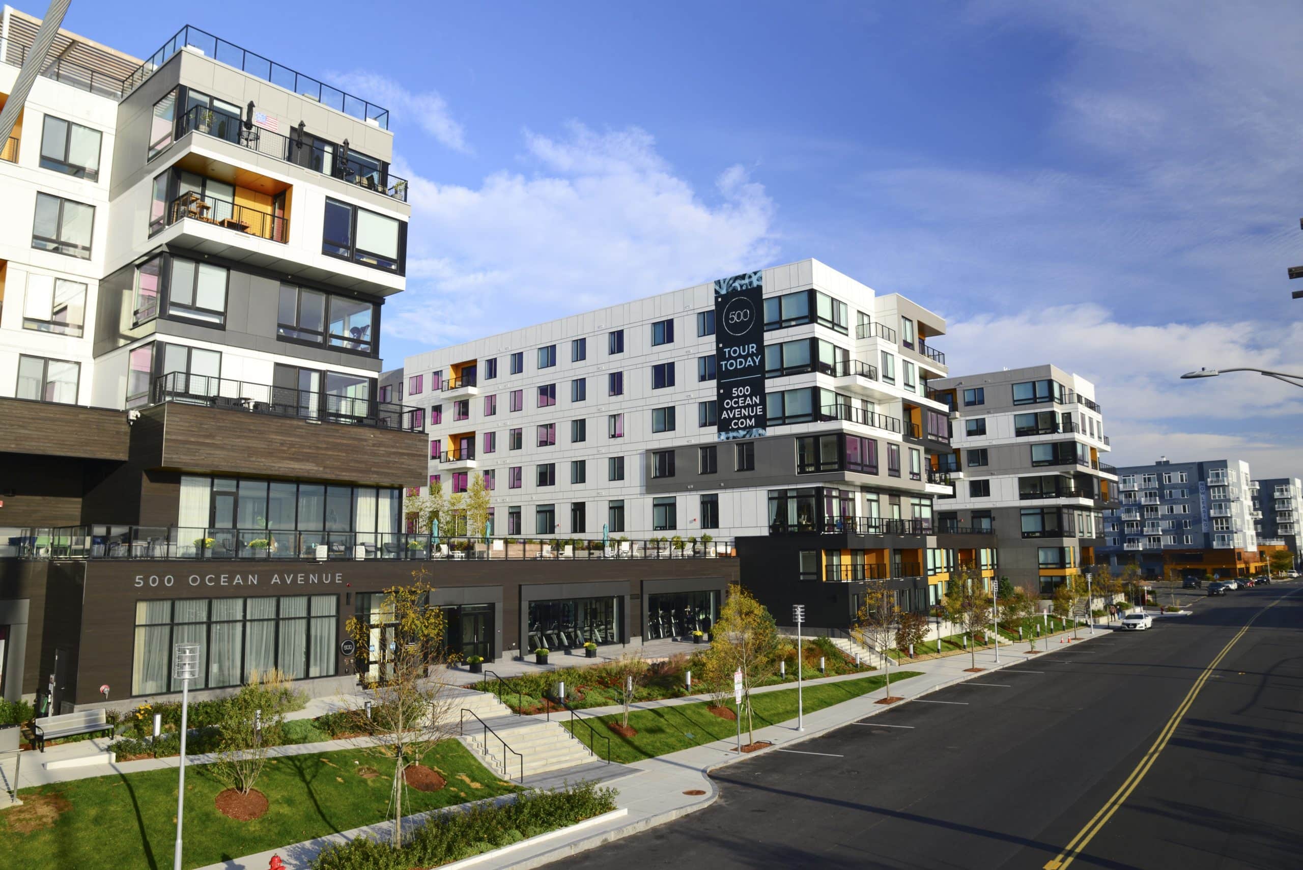 Waterfront Square at Revere Beach in Massachusetts Fundermax