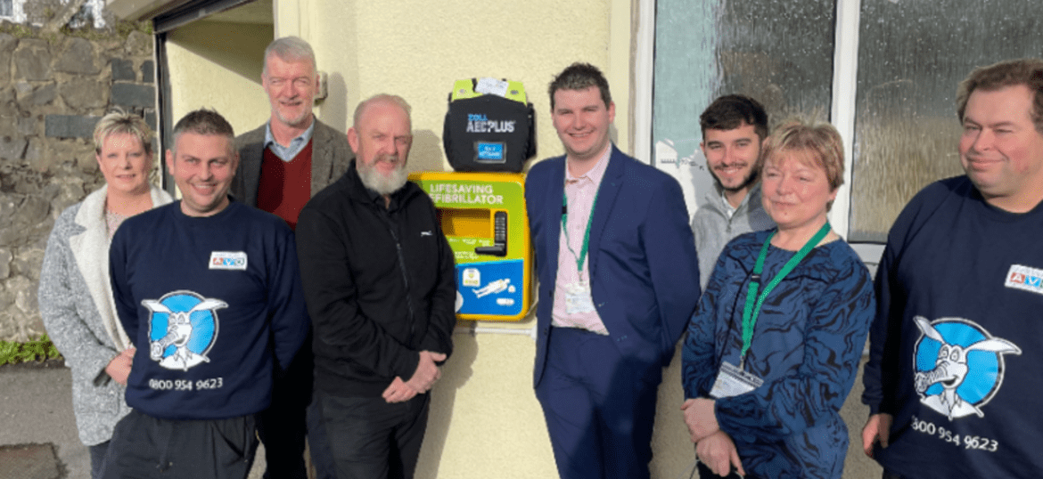 Great Western Air Ambulance Charity Donate for Defib WestonSuperMare
