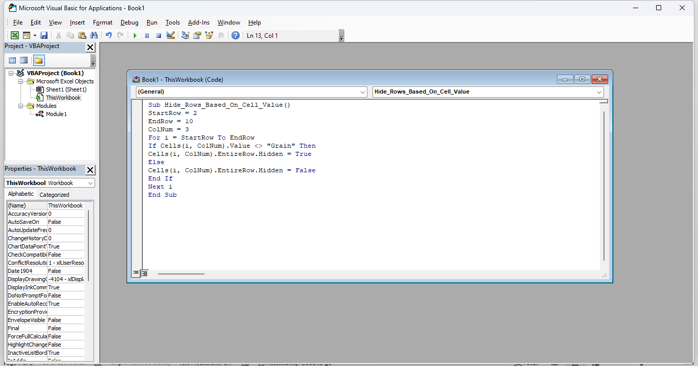 How to Hide Rows based on Cell Value in Excel [ VBA or Filters ]