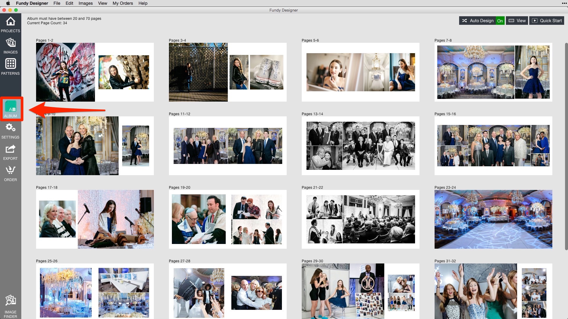 Feature • Instantly Duplicate Albums and Change Album Sizes Fundy